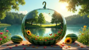 Summer Watermelon Oasis