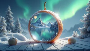 Winter Frosted Orange